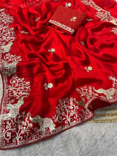 Vinayak gotafoil surat saree wholesale market